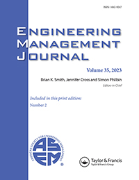 Cover image for Engineering Management Journal, Volume 35, Issue 2, 2023