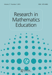 Cover image for Research in Mathematics Education, Volume 17, Issue 1, 2015