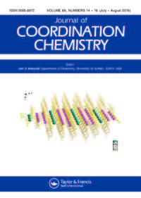 Cover image for Journal of Coordination Chemistry, Volume 69, Issue 16, 2016