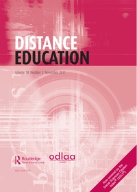 Cover image for Distance Education, Volume 38, Issue 3, 2017