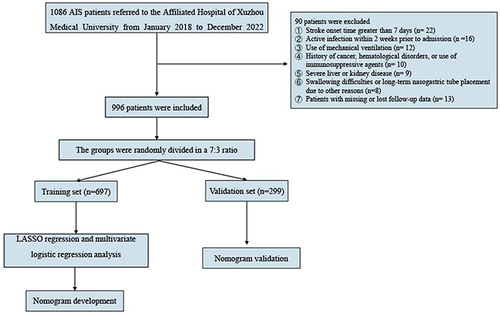 Figure 1 Flow chart of patient selection included in this study.
