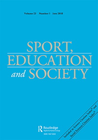 Cover image for Sport, Education and Society, Volume 23, Issue 5, 2018