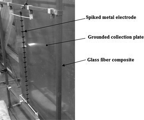 Figure 2. Experimental setup for testing electrodes in present study.