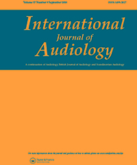 Cover image for International Journal of Audiology, Volume 57, Issue 9, 2018