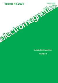 Cover image for Electromagnetics, Volume 44, Issue 4, 2024