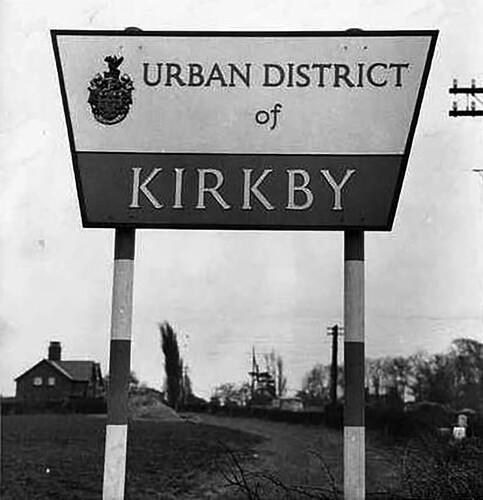 Figure 1. Urban District of Kirkby.