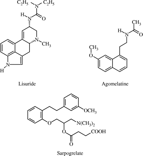 Figure 1 Structure of compounds.