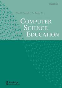 Cover image for Computer Science Education, Volume 26, Issue 2-3, 2016