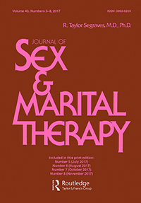 Cover image for Journal of Sex & Marital Therapy, Volume 43, Issue 5, 2017