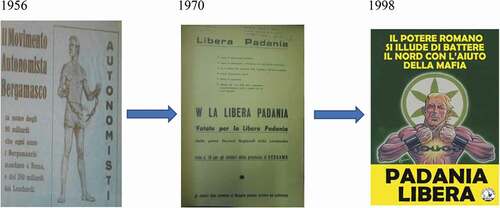 Figure 2.  A Free Northern/Padanian Heartland.