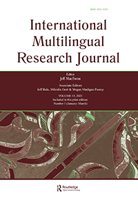 Cover image for International Multilingual Research Journal, Volume 15, Issue 1, 2021