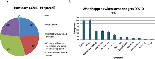 Figure 3. COVID-19 awareness among study participants.