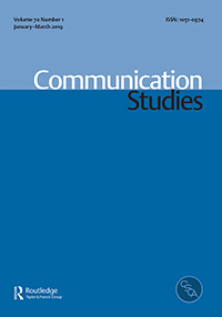Cover image for Communication Studies, Volume 70, Issue 1, 2019