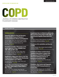 Cover image for COPD: Journal of Chronic Obstructive Pulmonary Disease, Volume 12, Issue 4, 2015