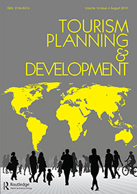 Cover image for Tourism Planning & Development, Volume 16, Issue 4, 2019