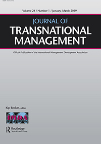 Cover image for Journal of Transnational Management, Volume 24, Issue 1, 2019