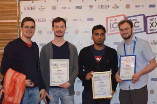 Awards for the best talk and poster presentation among young scientists.
