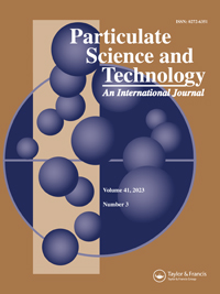 Cover image for Particulate Science and Technology, Volume 41, Issue 3, 2023