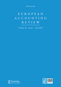 Cover image for European Accounting Review, Volume 28, Issue 3, 2019