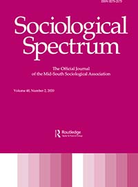 Cover image for Sociological Spectrum, Volume 40, Issue 2, 2020