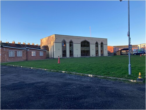 Figure 1: York Mosque and Islamic Centre, including the original one storey, red-brick mosque building (Source: Daryl Martin).