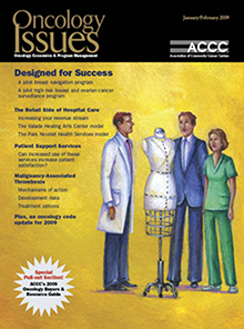 Cover image for Oncology Issues, Volume 24, Issue 1, 2009