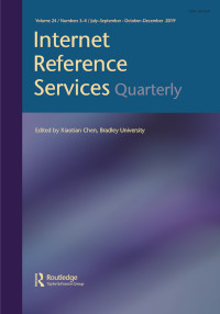 Cover image for Internet Reference Services Quarterly, Volume 24, Issue 3-4, 2019
