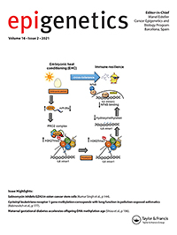 Cover image for Epigenetics, Volume 16, Issue 2, 2021