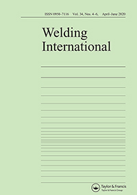 Cover image for Welding International, Volume 34, Issue 4-6, 2020