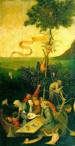 Figure 2. The Ship of Fools by Hieronymous Bosch (1490–1500).