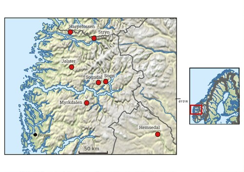 Figure 1. Ski Areas Participating in the Study.