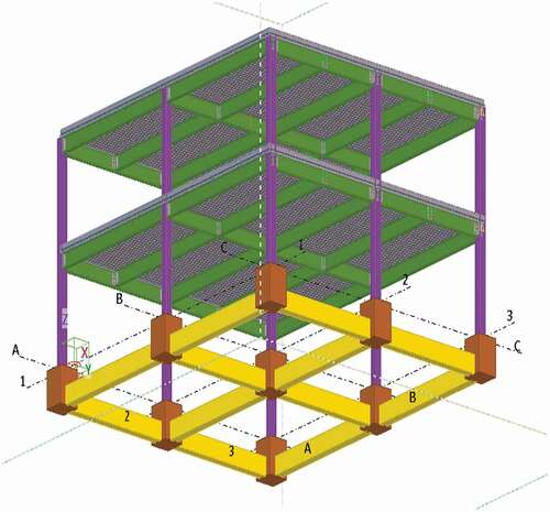 Figure 1. Composite flooring system for multistory buildings