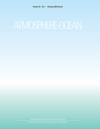 Cover image for Atmosphere-Ocean, Volume 54, Issue 1, 2016