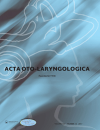 Cover image for Acta Oto-Laryngologica, Volume 137, Issue 12, 2017