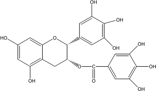 Figure 10 Structure of EGCG.
