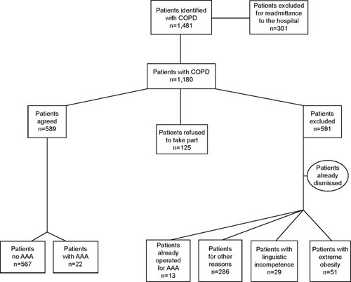 Figure 1 Study population flowchart.