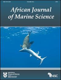 Cover image for African Journal of Marine Science, Volume 37, Issue 1, 2015