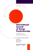 Cover image for International Journal of Group Psychotherapy, Volume 46, Issue 4, 1996