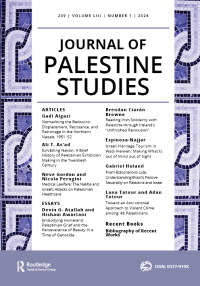 Cover image for Journal of Palestine Studies, Volume 53, Issue 1, 2024