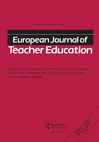 Cover image for European Journal of Teacher Education, Volume 43, Issue 1, 2020