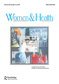 Cover image for Women & Health, Volume 58, Issue 10, 2018