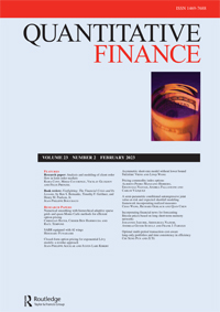 Cover image for Quantitative Finance, Volume 23, Issue 2, 2023