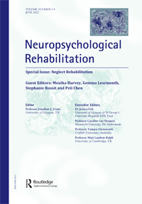 Cover image for Neuropsychological Rehabilitation, Volume 32, Issue 5, 2022