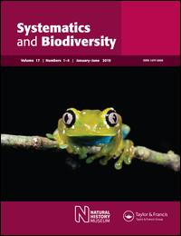 Cover image for Systematics and Biodiversity, Volume 16, Issue 2, 2018