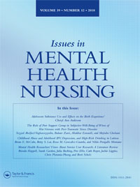 Cover image for Issues in Mental Health Nursing, Volume 39, Issue 12, 2018