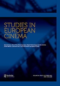 Cover image for Studies in European Cinema, Volume 18, Issue 3, 2021