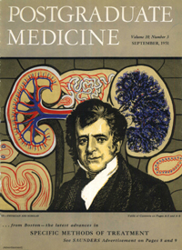 Cover image for Postgraduate Medicine, Volume 10, Issue 3, 1951