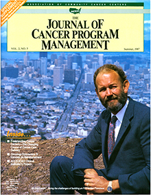 Cover image for Oncology Issues, Volume 2, Issue 3, 1987