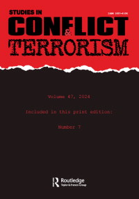 Cover image for Studies in Conflict & Terrorism, Volume 47, Issue 7, 2024