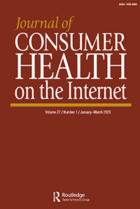 Cover image for Journal of Consumer Health on the Internet, Volume 27, Issue 1, 2023